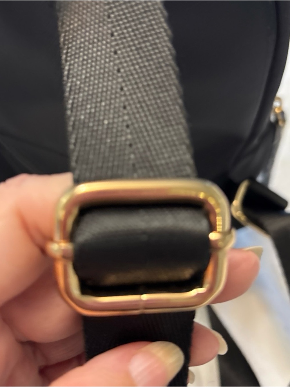 Spartina 449 Black Backpack with Floral-Trim Accents - Picture 13 of 16